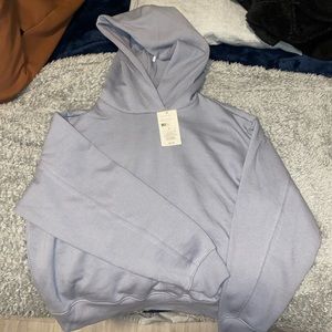 Light Grey Target sweatshirt.